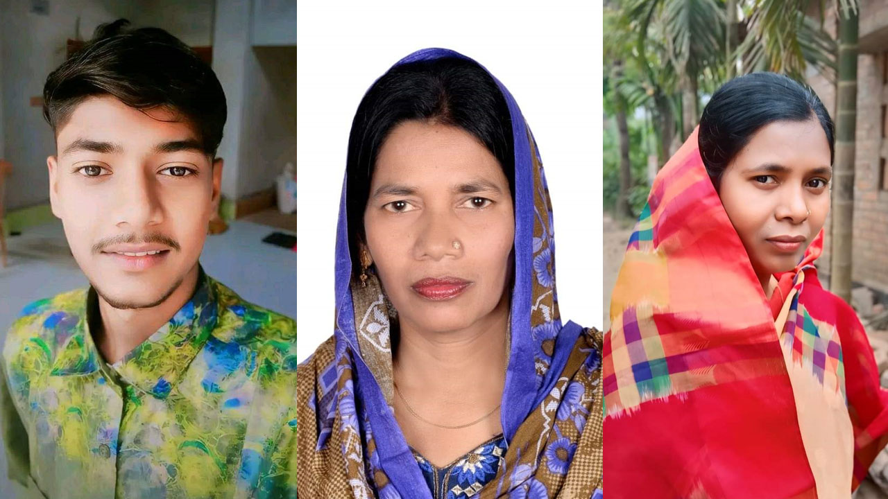 ছেলের সঙ্গে এসএসসি পাস করলেন ইউপি সদস্য দুই বোন