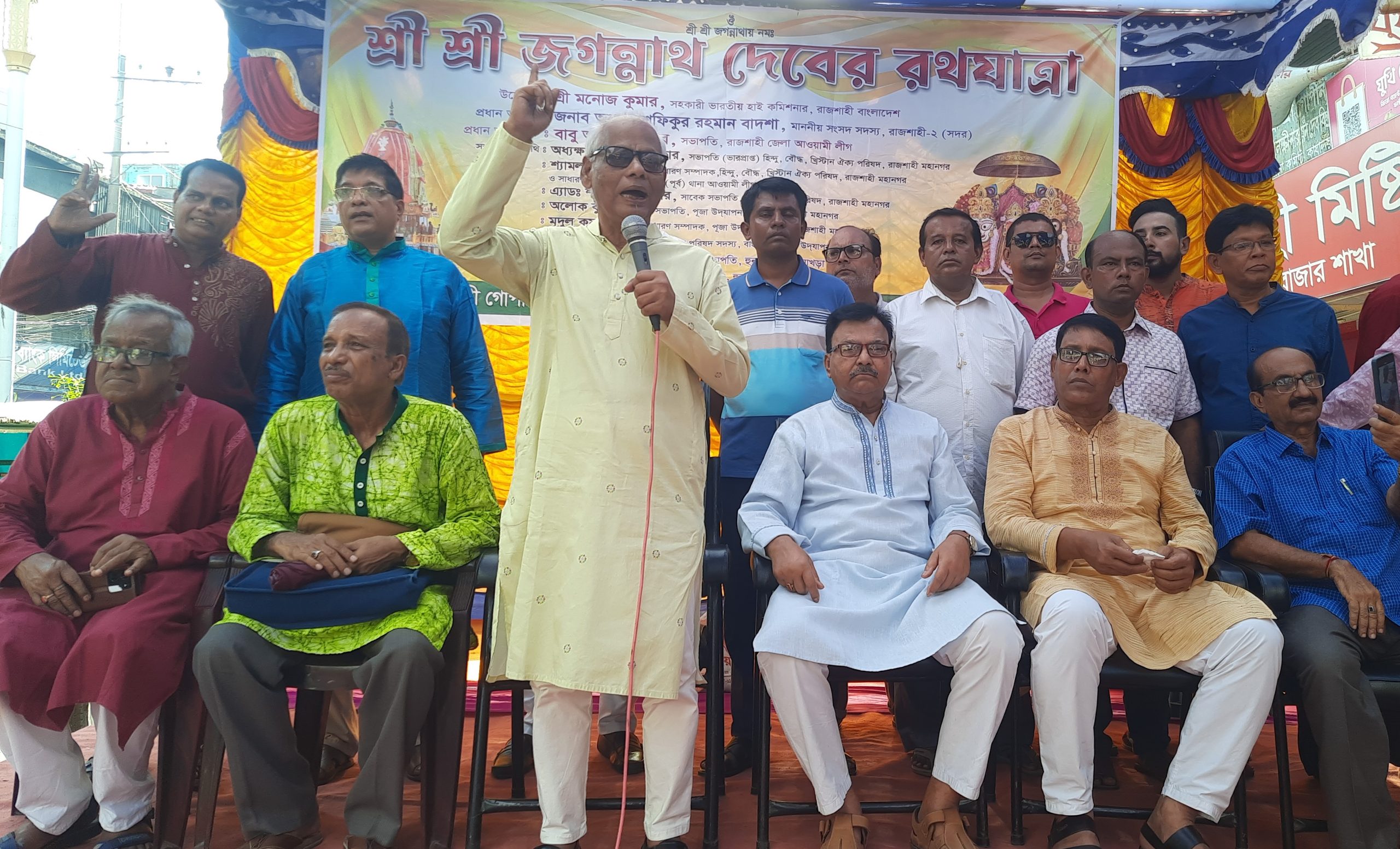 সম্প্রীতি রক্ষায় কাজ করছি: এমপি বাদশা