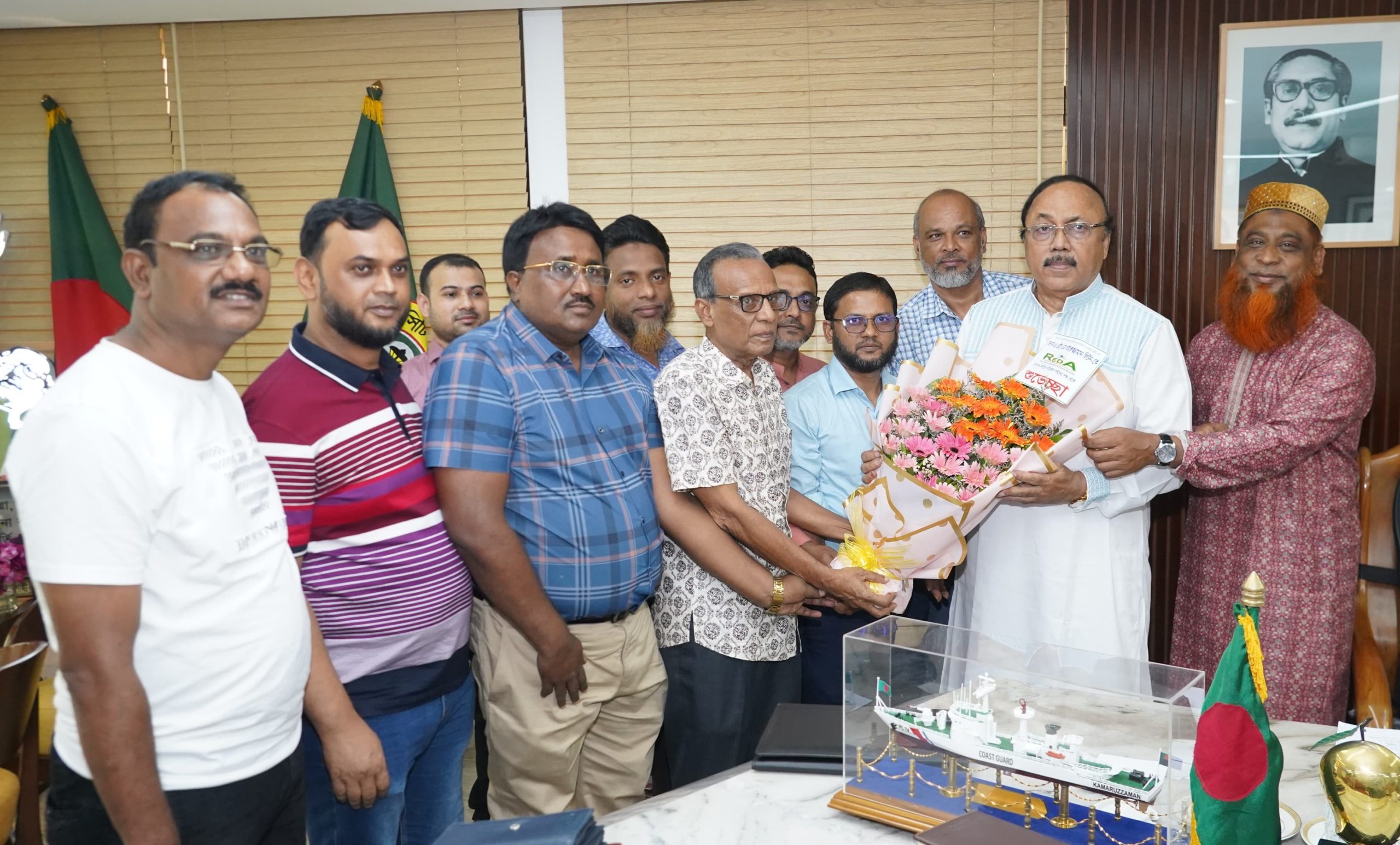 রাসিক মেয়রের সাথে রেডা‘র নব-নির্বাচিত পরিচালনা পর্ষদের সৌজন্য সাক্ষাৎ