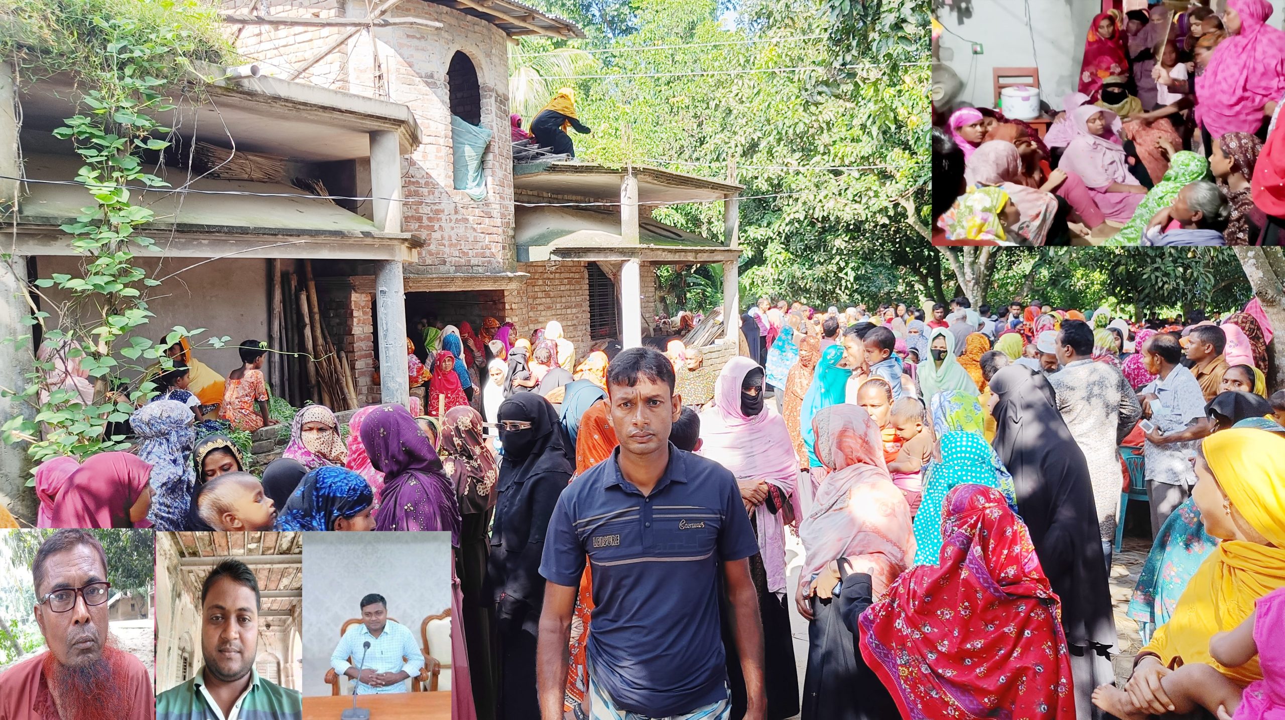 সড়ক দুর্ঘটনায় বাগমারার একই পরিবারের চার সদস্য নিহত, এলাকাজুড়ে শোকের মাতম
