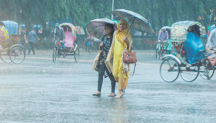 রাজশাহীতে ২৪ ঘণ্টায় ৪৬ মিলিমিটার বৃষ্টিপাত রেকর্ড
