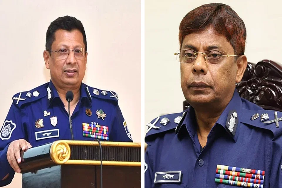 সাবেক আইজিপি আব্দুল্লাহ আল মামুন ও শহীদুল হক গ্রেফতার