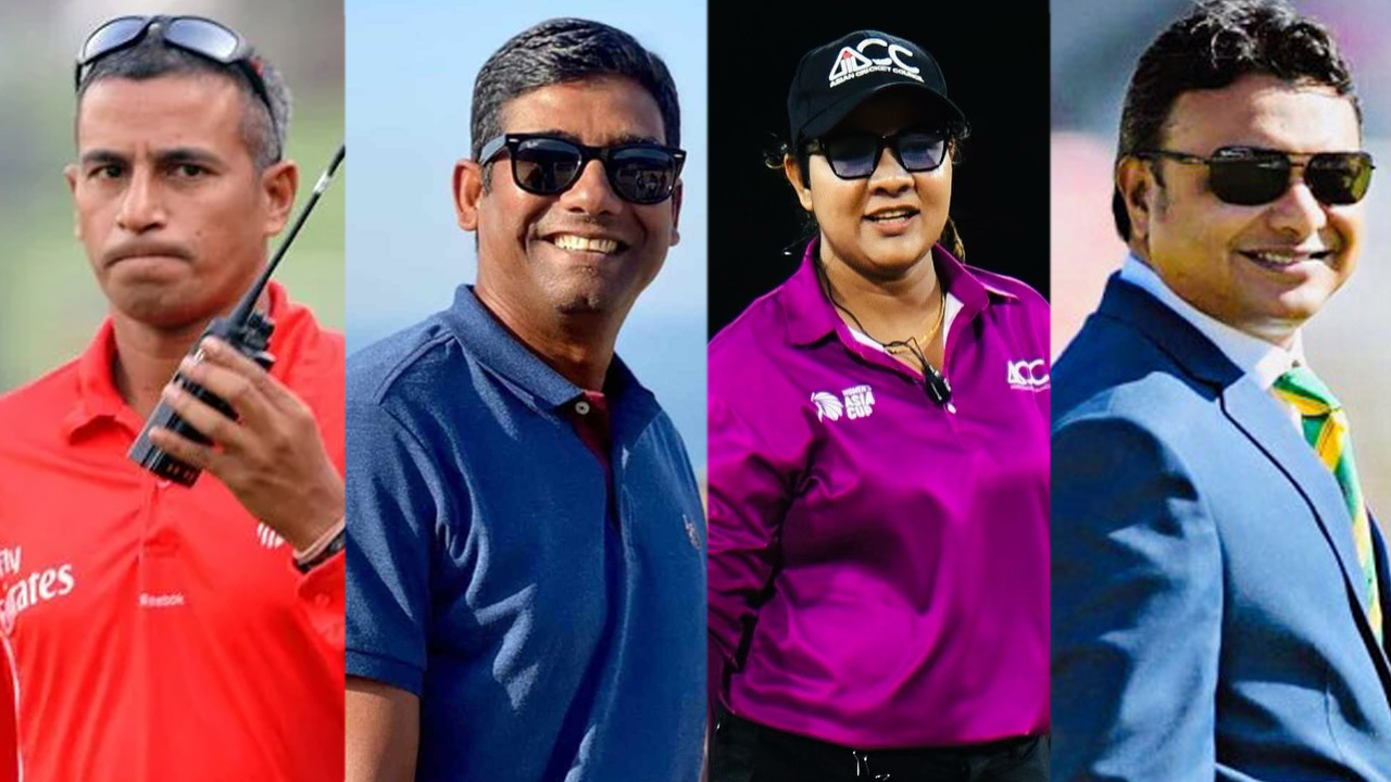 বিভিন্ন টুর্নামেন্টের দায়িত্বে বাংলাদেশের ৪ আম্পায়ার