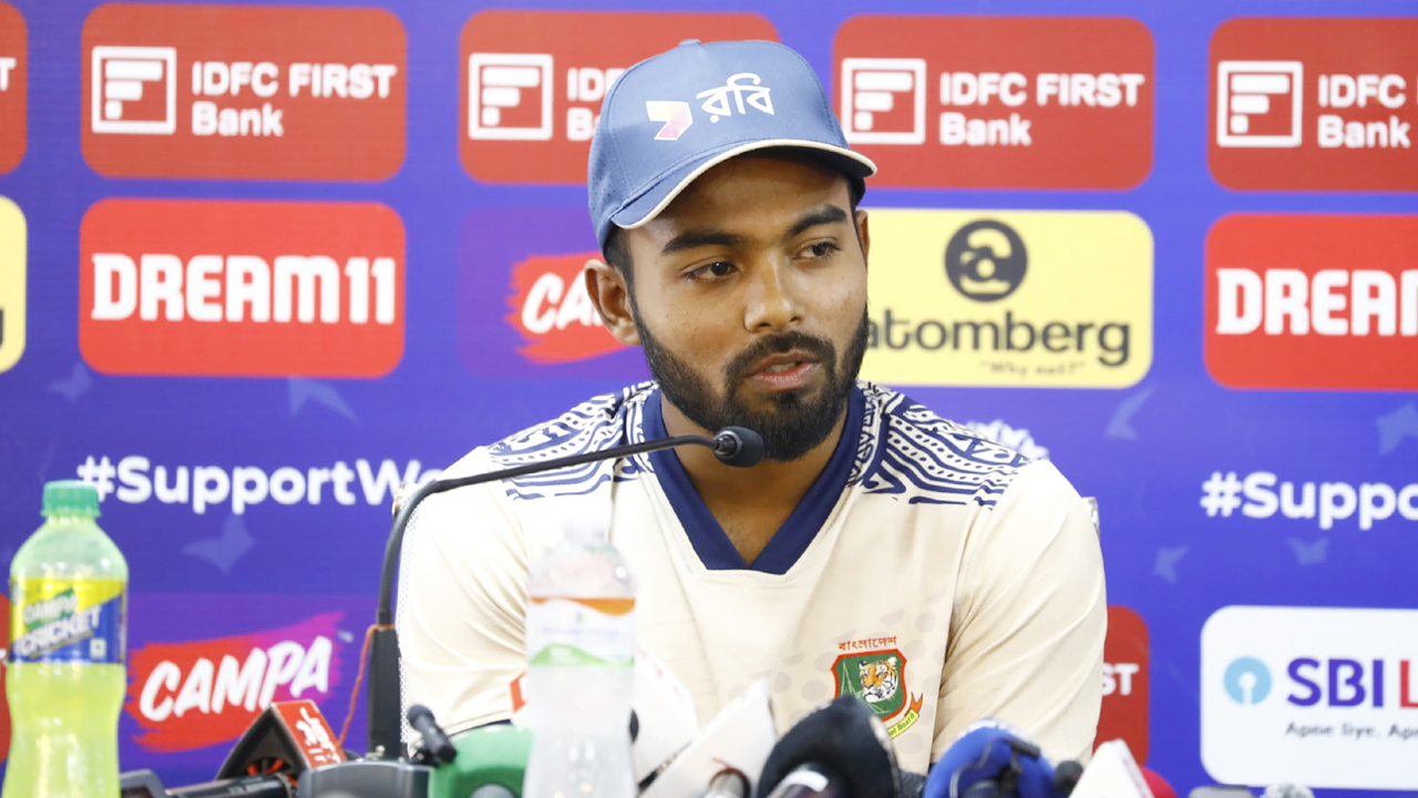 শান্তর পর ভারতকে সিরিজ হারানোর লক্ষ্য জানালেন হৃদয়ও