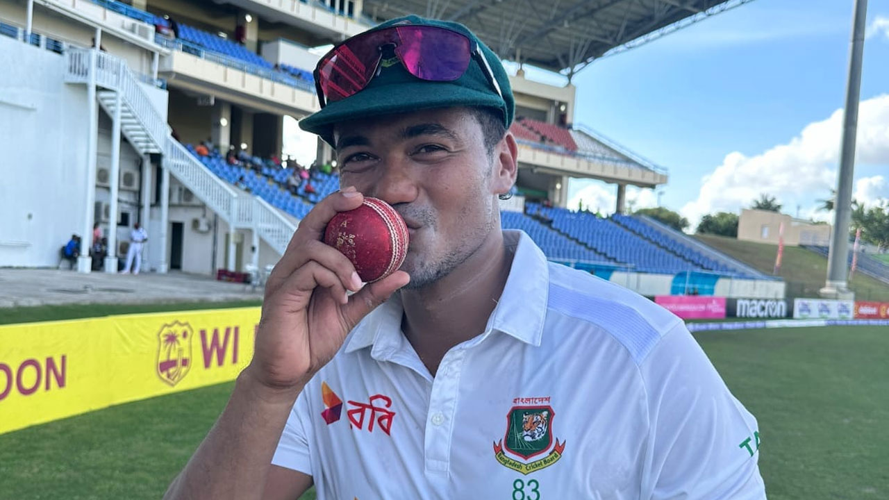 অ্যান্টিগায় ৮ উইকেট শিকার করে সুখবর পেলেন তাসকিন