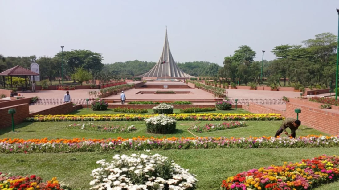 ৫৫তম স্বাধীনতা দিবস উদ্‌যাপন, প্রস্তুত জাতীয় স্মৃতিসৌধ