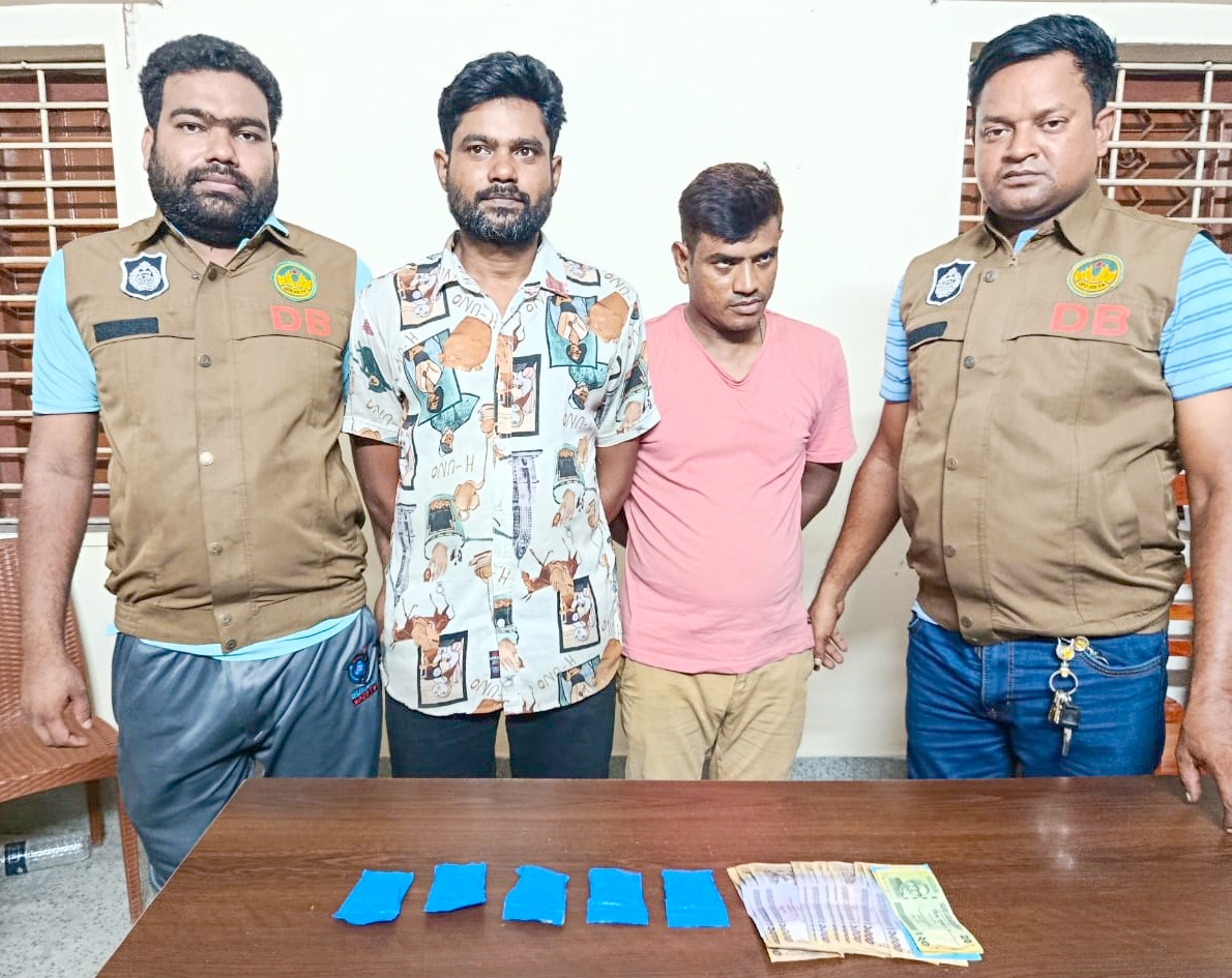 রাজশাহীতে হাজার পিস ইয়াবাসহ দুই মাদক কারবারি গ্রেফতার