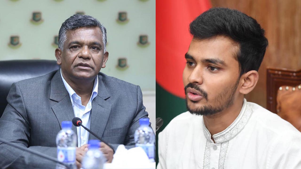 ক্রীড়া উপদেষ্টার সঙ্গে বৈঠক শেষে যা বললেন বিসিবি সভাপতি