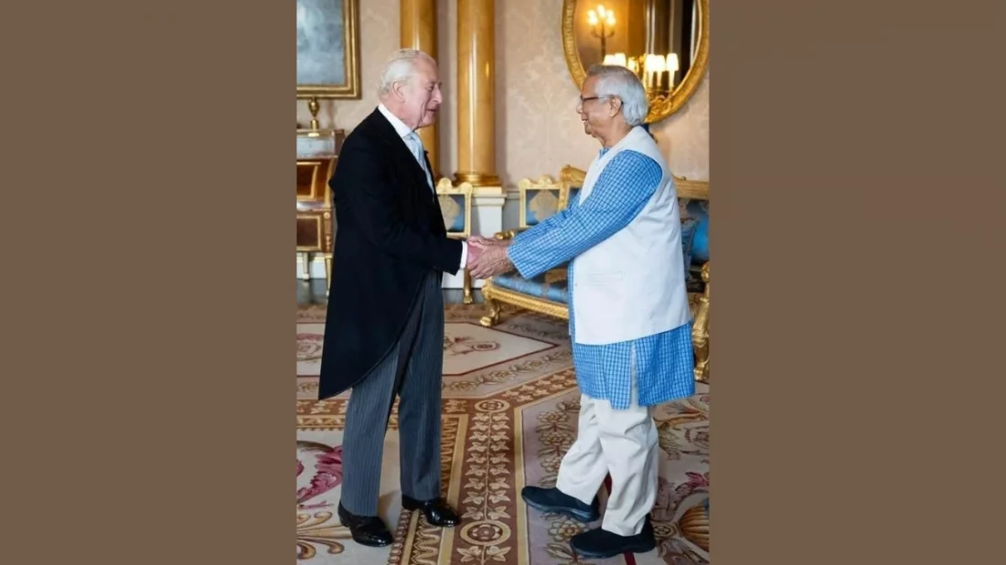 রাজা তৃতীয় চার্লসের সঙ্গে প্রধান উপদেষ্টার একান্ত সাক্ষাৎ