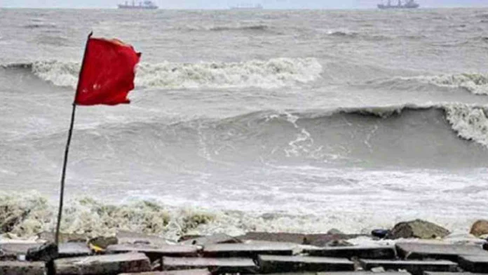 নদীবন্দর সমূহের জন্য ১ নম্বর সতর্ক সংকেত