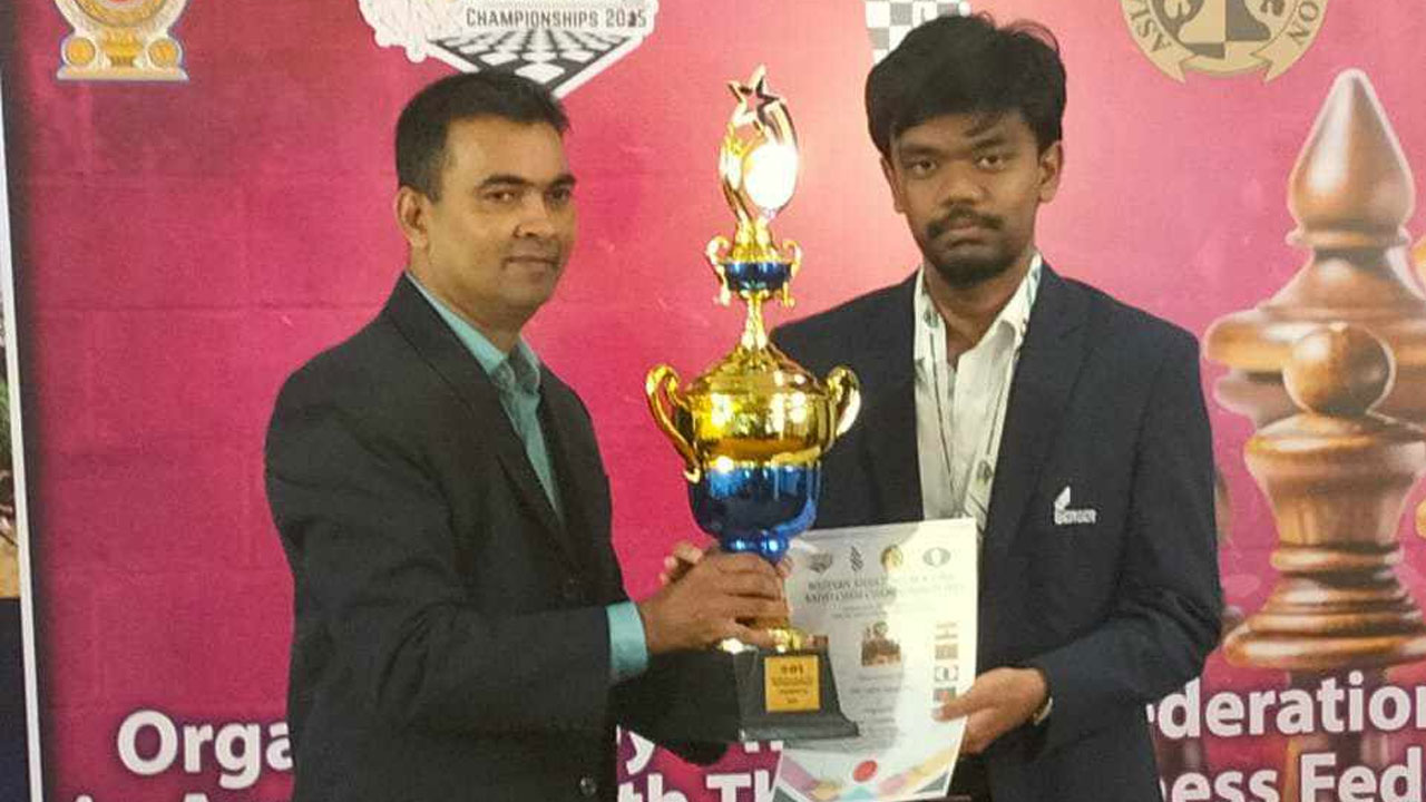 শ্রীলঙ্কায় এশিয়ান জুনিয়র দাবায় তাহসিন চ্যাম্পিয়ন