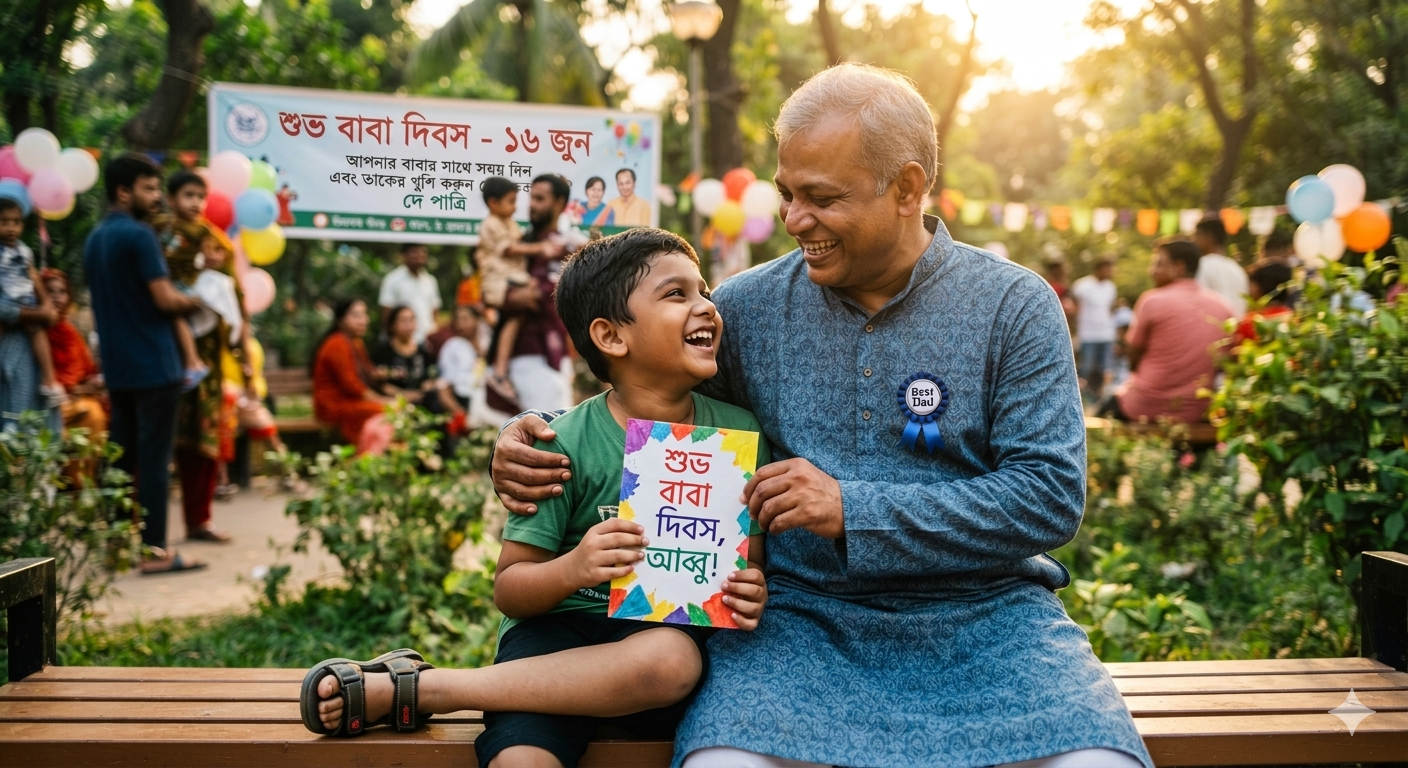 বিশ্ব বাবা দিবস আজ